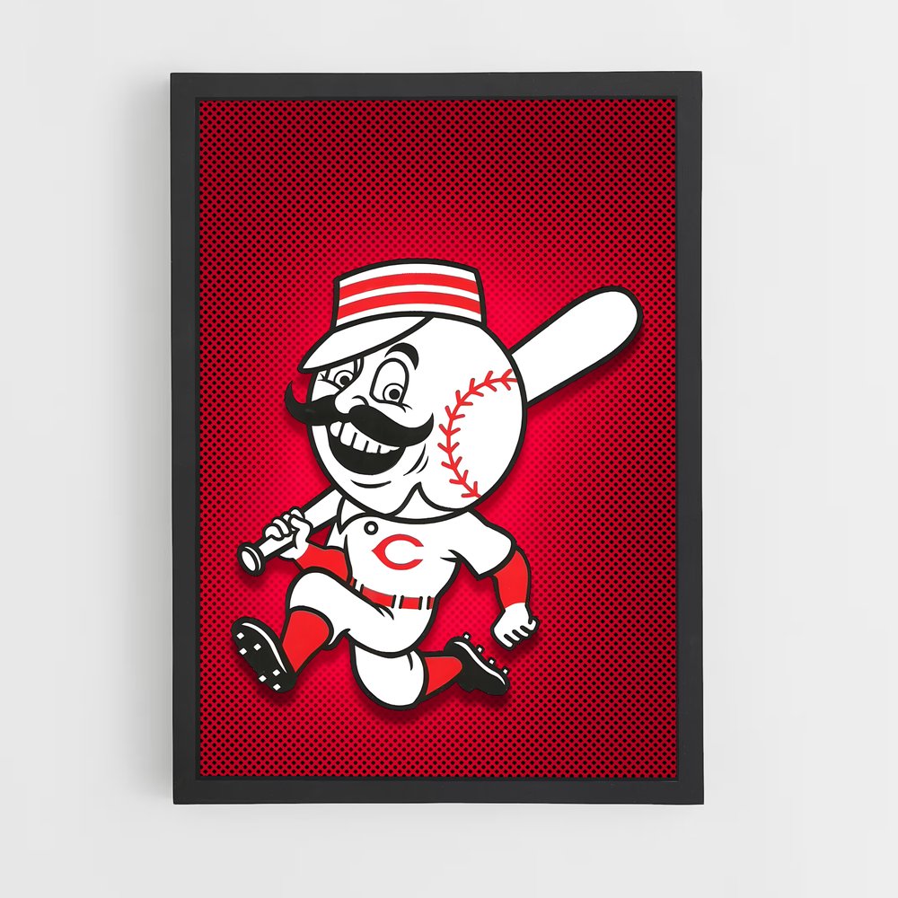 Poster Cincinnati Pride – affiche Baseball (vue 2)
